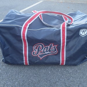 Regina Pats OHL Warrior Pro Stock Hockey Team Equipment Travel Bag Coach