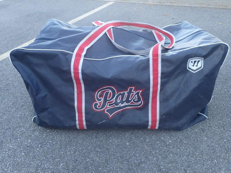 Regina Pats OHL Warrior Pro Stock Hockey Team Equipment Travel Bag Coach