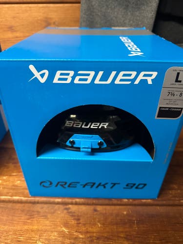 Large Bauer Re-Akt Helmet (New)