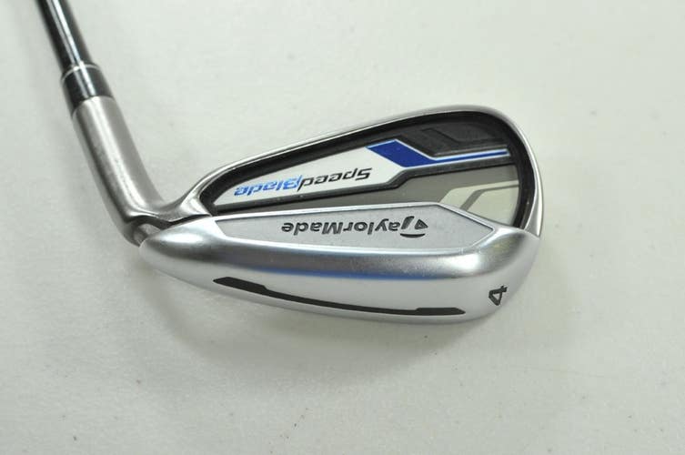 TaylorMade SpeedBlade Single 4 Iron Senior Flex RH VeloxT 55g Graphite # 203052