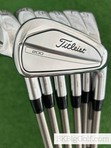 Titleist T200 23 Forged Iron Set 5-48 / SteelFiber i95 Regular Graphite +1/2