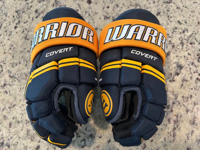 Warrior QR5 30 Gloves, Navy/Gold, 12”
