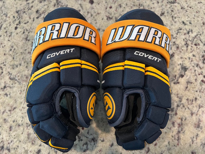 Warrior QR5 30 Gloves, Navy/Gold, 12”