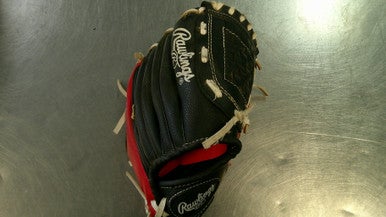 Used Rawlings PLAYER SERIES BB/SB Glove RH Throw Red 9" 11868-S000065719