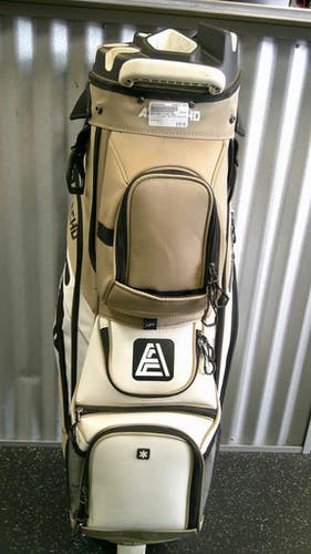 Used ASK ECHO STAND BAG Mens Cart Bag Tan 11868-S000065665