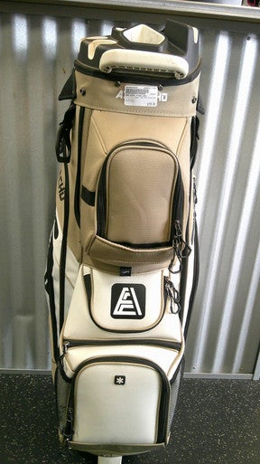 Used ASK ECHO STAND BAG Mens Cart Bag Tan 11868-S000065665