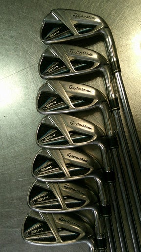 Used Taylormade SIM MAX Mens Iron Set RH 5I-GW/AW 11868-S000065664