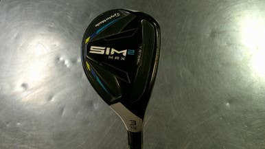Used Taylormade SIM2 MAX Mens Hybrid Club RH 3 Hybrid 11868-S000065666