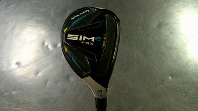 Used Taylormade SIM2 MAX Mens Hybrid Club RH 3 Hybrid 11868-S000065666