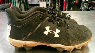 Used Under Armour CLEAT BB/SB Cleats Black Junior 02 11868-S000065622