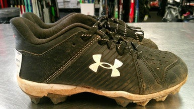 Used Under Armour CLEAT BB/SB Cleats Black Junior 02 11868-S000065622