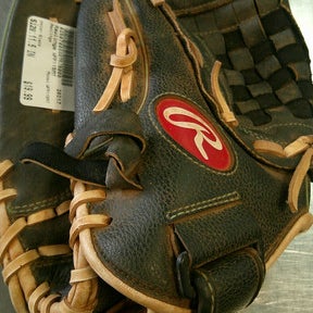 Used Rawlings WFP115MT BB/SB Glove LH Throw Black 11 1/2" 11868-S000065621