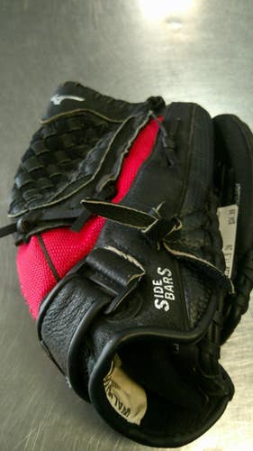 Used Mizuno MMX116P2 BB/SB Glove RH Throw Black 11 1/2" 11868-S000065609