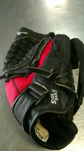 Used Mizuno MMX116P2 BB/SB Glove RH Throw Black 11 1/2" 11868-S000065609