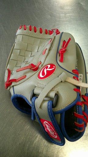 Used Rawlings WPL115GS BB/SB Glove RH Throw Grey 11 1/2" 11868-S000065610