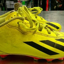 Used Adidas Soccer Cleats Yellow Junior 01.5 11868-S000065606