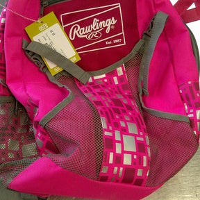 Used Rawlings BACK PACK BB/SB Player Backpack Black 11868-S000065591