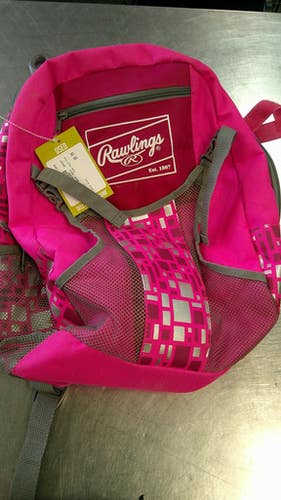 Used Rawlings BACK PACK BB/SB Player Backpack Black 11868-S000065591