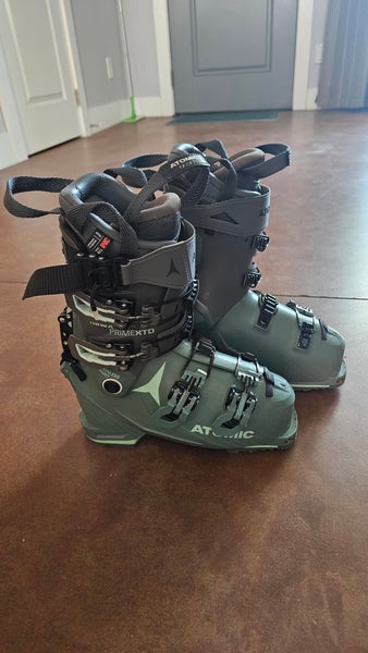 Mondo 23/23.5 W's Atomic Hawx Prime XTD 115 Ski Boots Medium Flex (Used) - Tech fittings