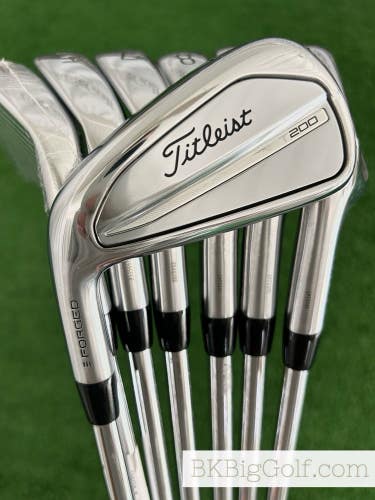 LH Titleist T200 23 Forged Iron Set 4-P / NS Pro 880 AMC Stiff