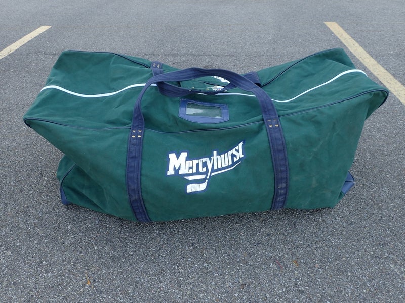 Mercyhurst D1 Pro Stock Hockey Team Equipment Travel GOALIE Bag Coach
