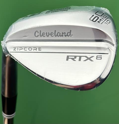 Cleveland RTX 6 Tour Satin Lob LW Wedge 60-10 LEFT Hand Steel DG Spinner LH NEW