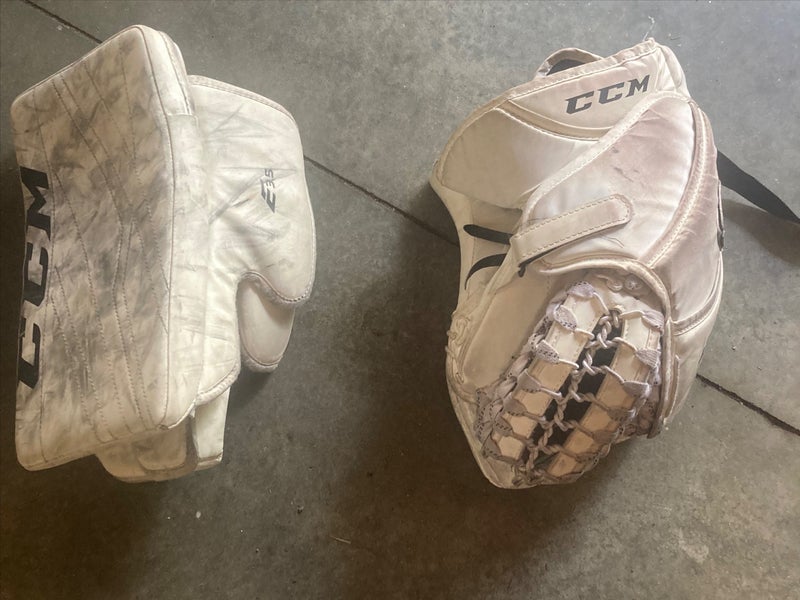Hockey Glove and Blocker CCM Eflex 3.5 Regular (Used)