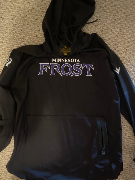 Minnesota Frost Black Adult Unisex Large Sweatshirt (Used)