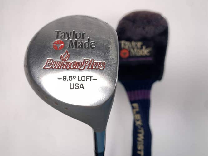 TaylorMade Burner Plus Driver 9.5* Tour Gold Regular Graphite Mens RH HC