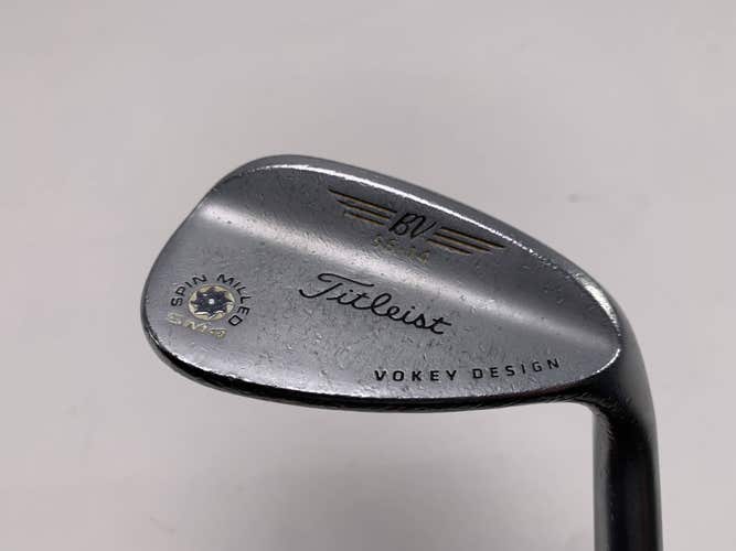 Titleist Vokey Spin Milled SM4 Chrome Sand Wedge SW 56* 14 Wedge Mens RH