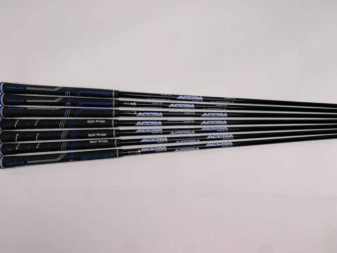Accra iSeries 60i 60g Regular Iron Set of 7 Shafts 34.25''-37''- Pull 0.355
