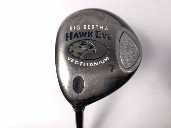 Callaway Hawkeye VFT 7 Fairway Wood 21* Big Bertha Gems 50 Ladies LH