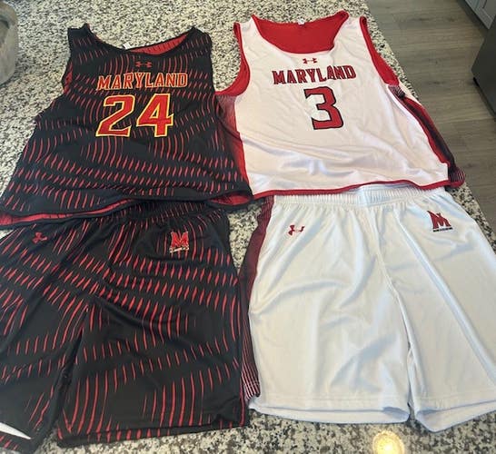Under Armour Maryland mens lacrosse practice uniform NEW set of 2 - sample?