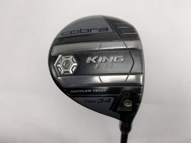 Cobra KING F8 3-4 Fairway Wood 13.5* Aldila NV Blue 70g Regular Graphite Mens RH