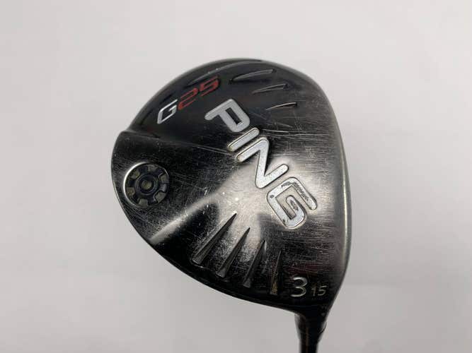 Ping G25 3 Fairway Wood 15* TFC189 Stiff Graphite Mens RH