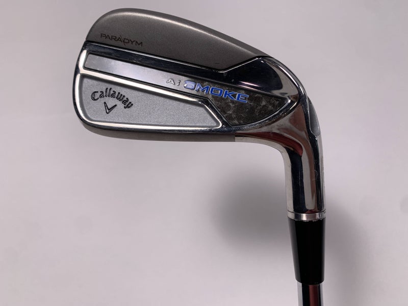 Callaway Paradym Ai Smoke Single 7 Iron Fitter 2* Up DG Mid S300 Stiff Mens RH