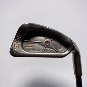 Ping ISI Nickel Single 4 Iron Red Dot 1* Flat W54 Regular Graphite Mens RH