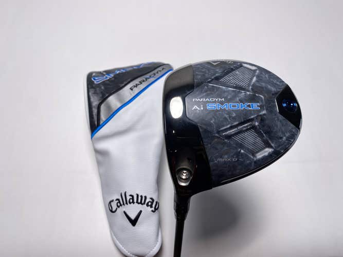 Callaway Paradym Ai Smoke Max D Driver 10.5* Cypher Forty 5.5 40g Regular LH HC