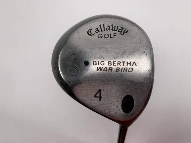 Callaway Big Bertha Warbird 4 Fairway Wood 17* RCH 96 Regular Graphite Mens RH