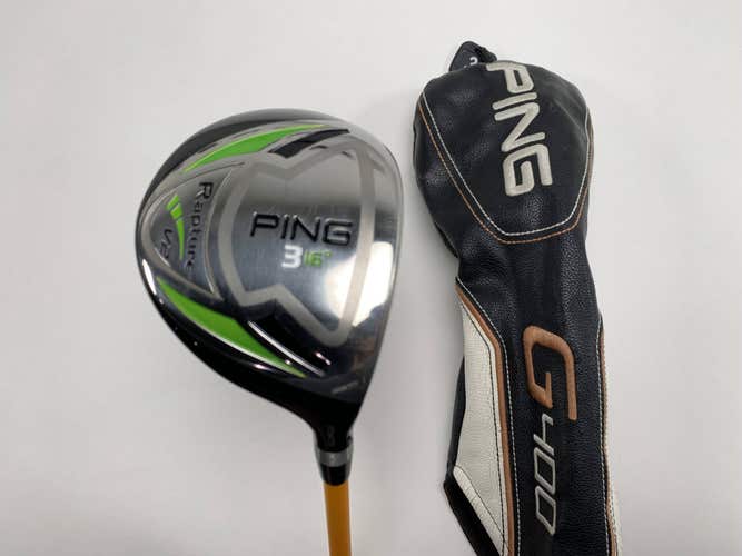 Ping Rapture V2 3 Fairway Wood 16* UST ProForce V2 76g Stiff Graphite Mens RH HC
