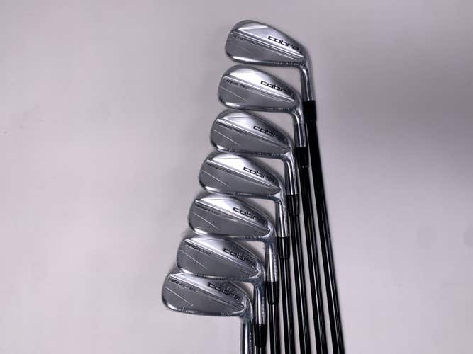 Cobra KING Tec 2025 Iron Set 4-PW Mitsubishi Chemical MMT Stiff Graphite RH NEW