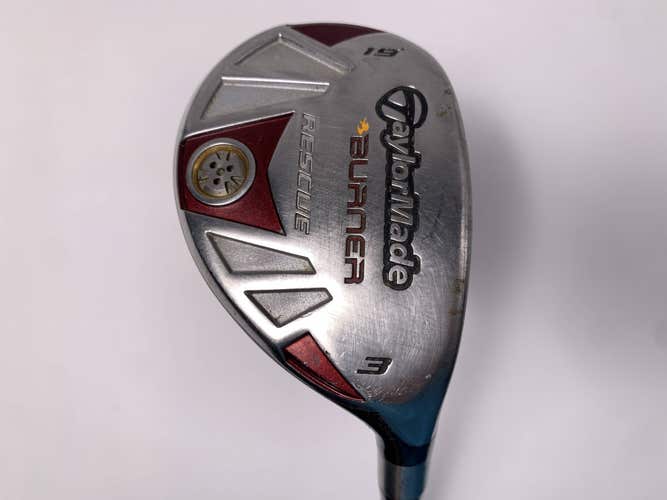 TaylorMade Burner Rescue 3 Hybrid 19* REAX SuperFast 65g Stiff Graphite Mens RH