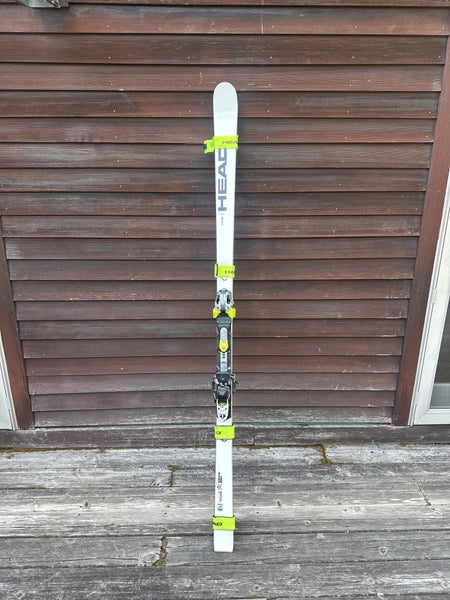 2022 HEAD World Cup Rebels e-GS RD 193 cm Racing Skis With Bindings Max Din 20 (Used)