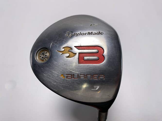 TaylorMade Burner 2008 3 Fairway Wood 15* REAX 49g Stiff RH Midsize Grip