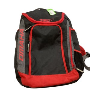 Used Louisville Slugger OMAHA BAG BB/SB Player Backpack Red 11884-S000053039