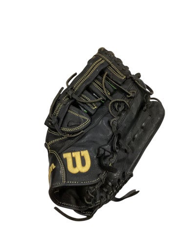Used Wilson A950 BB/SB Glove RH Throw Black 12 1/2" 11884-S000053038