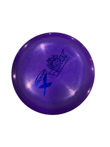 Used Discraft X WILDCAT Disc Golf Driver Purple 11884-S000053032