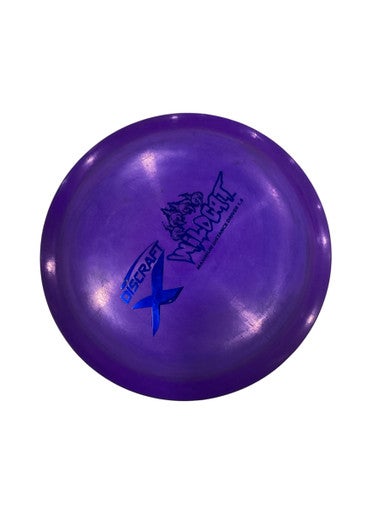Used Discraft X WILDCAT Disc Golf Driver Purple 11884-S000053032