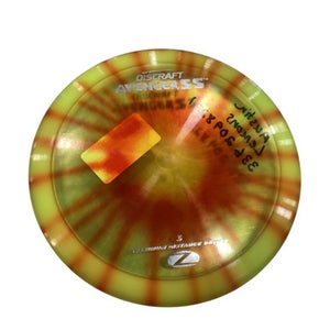 Used Discraft AVENGER SS Disc Golf Driver Yellow 11884-S000053028