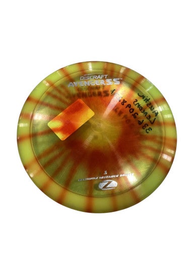 Used Discraft AVENGER SS Disc Golf Driver Yellow 11884-S000053028